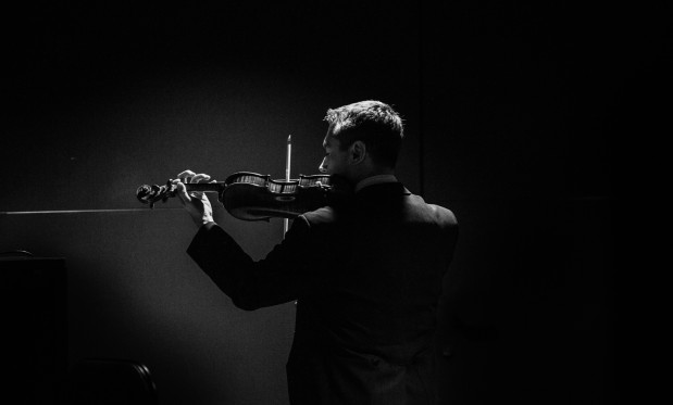 A violinist